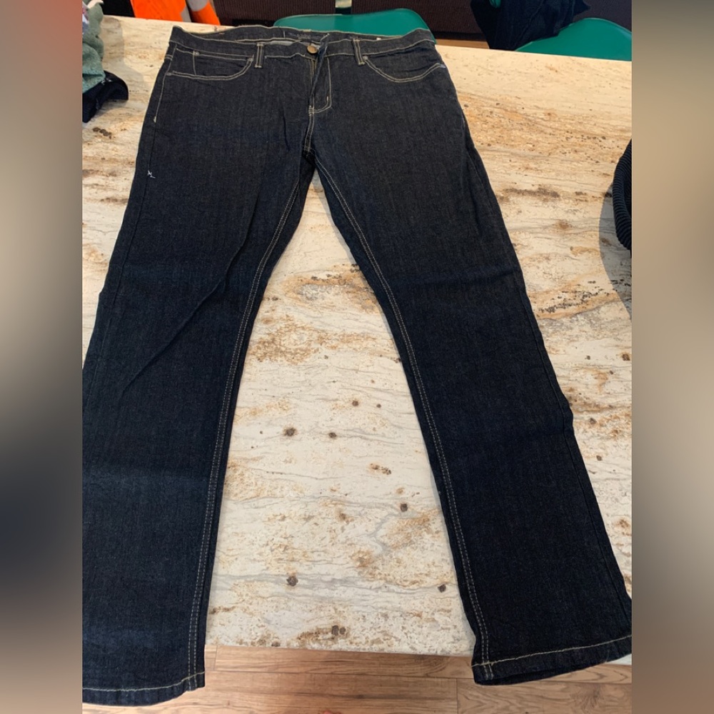 Mens dark wash jeans